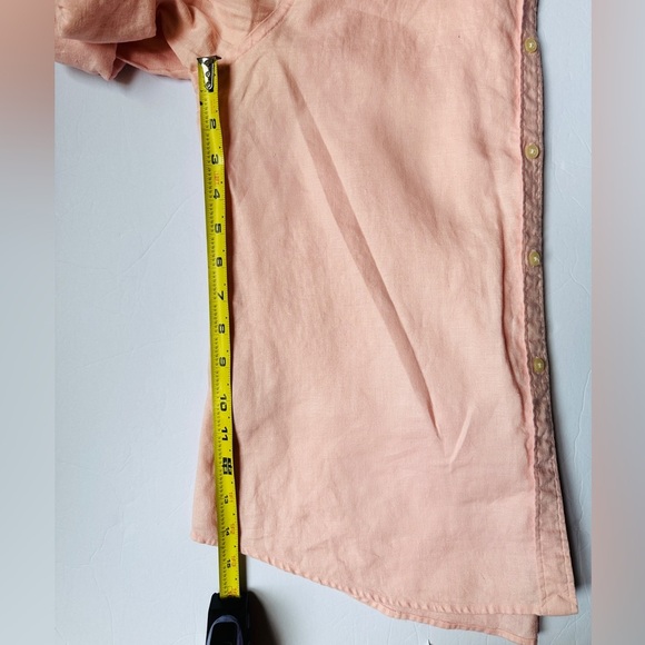 Ralph Lauren | 100% Linen Shirt Pink | Women’s S | Relaxed Fit | 3/4 Sleeve - Picture 8 of 8